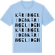 Blue Soul t-shirt med Käringeliden ordlek t-shirt