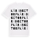 Käringetorp ordlek t-shirt