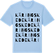 Blue Soul t-shirt med Käringskede ordlek t-shirt