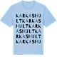 Blue Soul t-shirt med Karkashult ordlek t-shirt