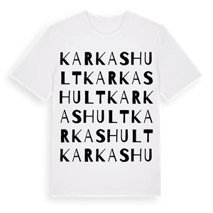 Karkashult ordlek t-shirt – ekologisk bomull t-shirt från Pinshirt