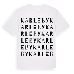 Karleby ordlek t-shirt – ekologisk bomull t-shirt från Pinshirt