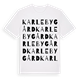 Karleby gård ordlek t-shirt