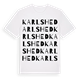 Karlshed ordlek t-shirt
