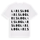 Karlskog ordlek t-shirt
