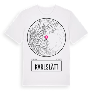 Karlslätt t-shirt – ekologisk bomull t-shirt från Pinshirt