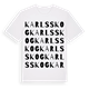 Karlsskog ordlek t-shirt