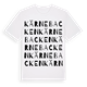 Kärnebacken ordlek t-shirt