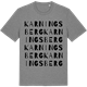 Mid Heather Gray t-shirt med Karningsberg ordlek t-shirt