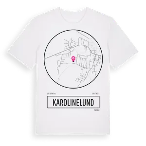 Karolinelund t-shirt – ekologisk bomull t-shirt från Pinshirt