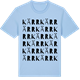 Blue Soul t-shirt med Kärr ordlek t-shirt
