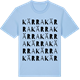 Blue Soul t-shirt med Kärra ordlek t-shirt