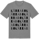 Mid Heather Gray t-shirt med Kärrabo ordlek t-shirt