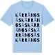 Blue Soul t-shirt med Kärrängsås ordlek t-shirt