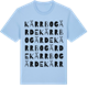 Blue Soul t-shirt med Kärrbogärde ordlek t-shirt