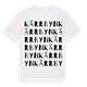 Kärrbyn ordlek t-shirt
