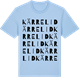 Blue Soul t-shirt med Kärrelid ordlek t-shirt