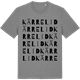 Mid Heather Gray t-shirt med Kärrelid ordlek t-shirt