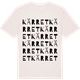Vintage White t-shirt med Kärret ordlek t-shirt