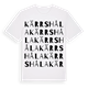 Kärrshåla ordlek t-shirt
