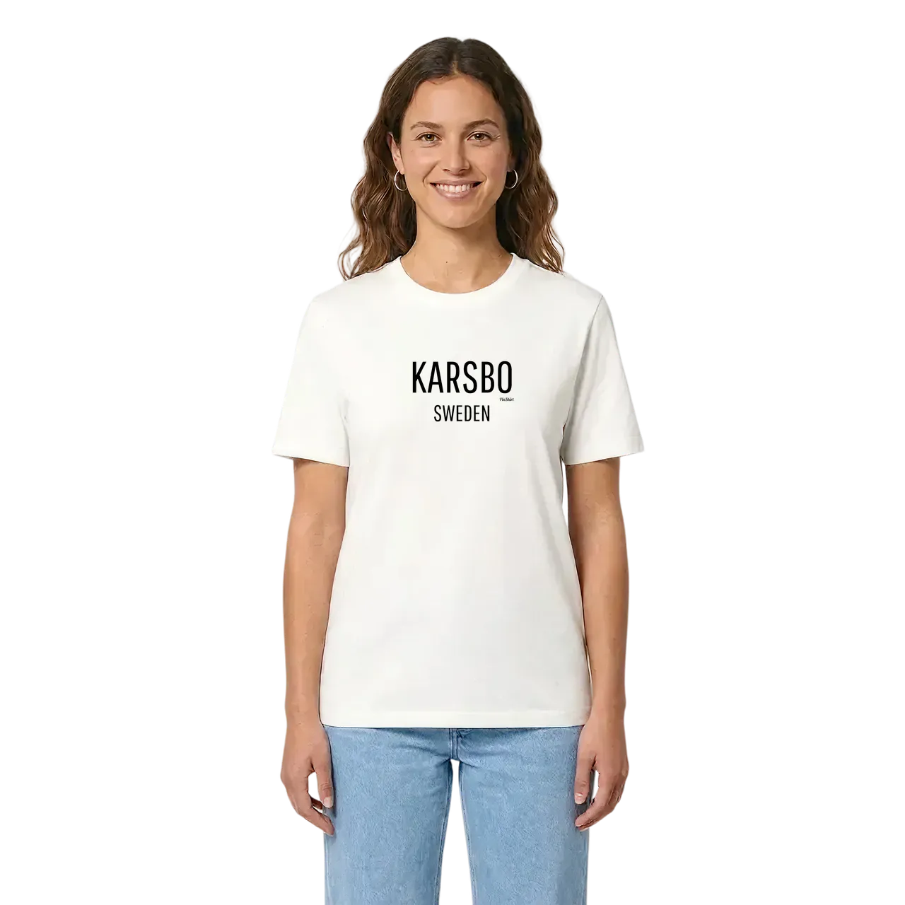 Karsbo i Sverige t-shirt i miljö