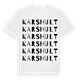 Karshult ordlek t-shirt