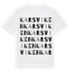 Karsviken ordlek t-shirt