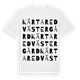 Kärtared Västergård ordlek t-shirt