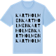 Blue Soul t-shirt med Kartholmen ordlek t-shirt