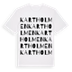 Kartholmen ordlek t-shirt
