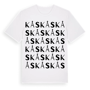 Kås ordlek t-shirt – ekologisk bomull t-shirt från Pinshirt