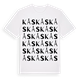 Kås ordlek t-shirt