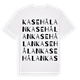 Kasehålan ordlek t-shirt