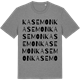 Mid Heather Gray t-shirt med Kasemon ordlek t-shirt
