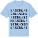 Blue Soul t-shirt med Kasen ordlek t-shirt