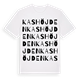 Kashöjden ordlek t-shirt