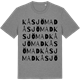 Mid Heather Gray t-shirt med Kåsjömad ordlek t-shirt