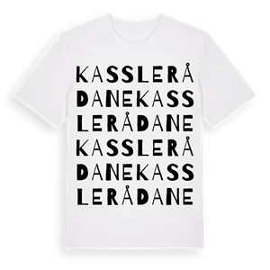 Kasslerådane ordlek t-shirt – ekologisk bomull t-shirt från Pinshirt