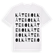 Kåtebol ordlek t-shirt