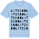 Blue Soul t-shirt med Katebro ordlek t-shirt