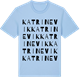 Blue Soul t-shirt med Katrinevik ordlek t-shirt