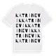 Katrinevik ordlek t-shirt