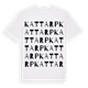 Kattarp ordlek t-shirt
