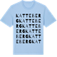 Blue Soul t-shirt med Katteberg ordlek t-shirt