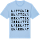 Blue Soul t-shirt med Kattekärr ordlek t-shirt