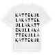 Kattekulla ordlek t-shirt
