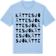 Blue Soul t-shirt med Kättesjö ordlek t-shirt