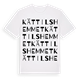 Kättilshemmet ordlek t-shirt