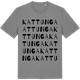 Mid Heather Gray t-shirt med Kattunga ordlek t-shirt