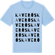 Blue Soul t-shirt med Kaverös ordlek t-shirt